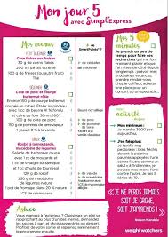 1ere Semaine De Menu Simpl Express Kanisette Menu Minceur Semaine Menu Pour Maigrir Idee Menu Regime