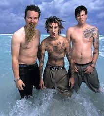 Small blink 182 illustrative tattoo design. Blink 182 Tattoos Mark Tom Und Travis Promi Tattoos