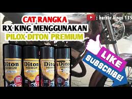Pilox tangki rx king simpel. Cat Rangka Rx King Pakai Pilox Diton Premium Ternyata Begini Hasil Nya Youtube