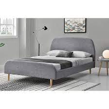 lit scandinave sommier 140x190cm sandvik cadre de lit structure de lit cadre de lit simple