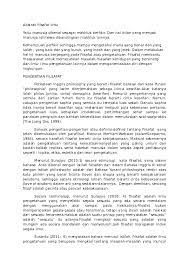 Maybe you would like to learn more about one of these? Doc Abstrak Filsafat Ilmu Ike Ratnakartika Academia Edu