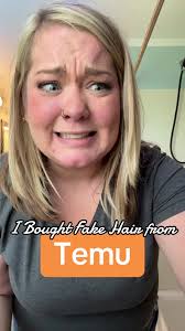 I bought fake hair from temu #fakehair #temuhaul #temu #temureview  #temureviews #temufinds #temumusthaves #temumusthave2024 #amazon  #amazonfinds #amazonmusthave #amazonmust #fyp #fypシ ...