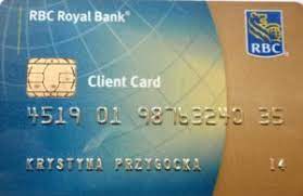 You can use your rbc visa debit card number, expiry date, and cvv (just like. Bank Card Rbc Royal Bank Of Canada Canada Col Ca Pl 0008 02