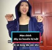Cách xử lý dây áo hoodie bị tuột hiệu quả