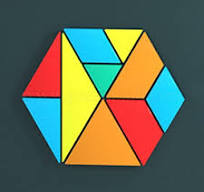 DIY Triangle & Trapezoid & Rhombus Tangram Pieces Display Decoration  Silicone Molds, Resin Casting Molds, for UV Resin & Epoxy Resin Craft  Making, ...