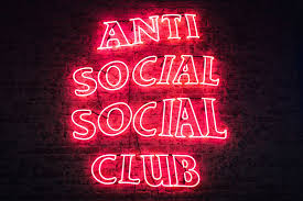 This Is What Went Down At The Anti Social Social Club X Rsvp Gallery Launch Red Aesthetic Neon Sign Tumblr Neon Signs