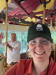 PLAN staff recently took a little break to stroll downtown and enjoy a ride 