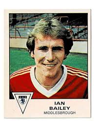 No.244 Ian Bailey of Middlesbrough