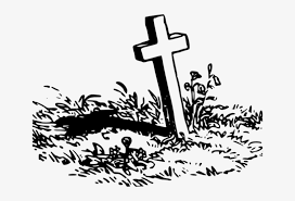 A burial cross, grave cross or rest in peace (r.i.p.) cross marks the place where somebody is buried. Cross Clipart Graveyard Burial Funeral Clip Art Png Image Transparent Png Free Download On Seekpng