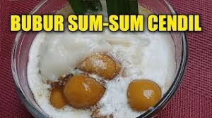 250gr tepung ketan 50gr tepung tapioka/kanji. Resep Bubur Sum Sum Cendil By Yani Cakes 82 Youtube