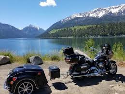 Our lumina series offers trailer options of 14 or 18 cubic feet of storage, and are available in full diamond plate or diamond. Who Really Pulls Tow Behind Motorcycle Trailers Bushtec Motorcycle Trailers