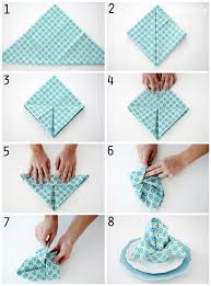 There are lots of different napkin folding techniques and folding ideas you can choose from to suit your meal, whether you're planning a formal dinner party, celebratory wondering how to fold a napkin for christmas? Howto How To Fold Dinner Napkins Easy