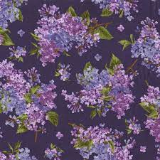 Maywood Fresh Lilacs Lilac Spray Violet Fabric Depot Lilacs Fabric Fresh Lilacs Quilting Designs
