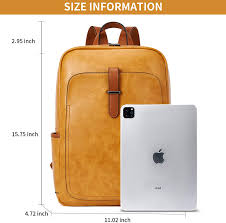 Get the best deals on leather computer backpack and save up to 70% off at poshmark now! Bromen Leather Laptop Backpack For Women 15 6 Inch Computer Backpack College Travel Daypack Bag Navy Laptop Netbook Computer Accessories Bags Cases Sleeves Urbytus Com