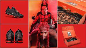 Lil nas x, the old town road artist, is collaborating with the streetwear company mschf on a pair of satan shoes, only 666 pairs of which went on sale they were sold out shortly after going on sale monday, at a price of $1,018 per pair. Nike To Sue Over Rapper Lil Nas X S Satanic Shoes Containing Human Blood Marca