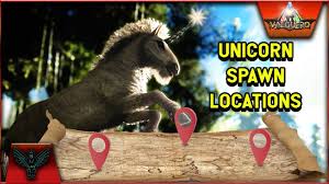 I swear why do you think their called unycorns? Ark Valguero Unicorn Spawn Locations Youtube