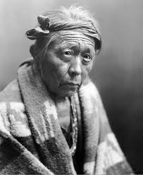 Aunt Effie, an elderly Navajo woman, "perhaps a 100 years old". 1880-1910