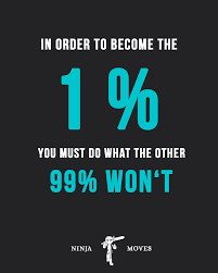 In Order To Become The 1 You Must Do What The Other 99 Won T True Facts Follow Mo Blogging Quotes Motivational Quotes For Success Hustle Quotes Motivation
