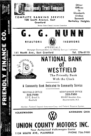 NATIONAL BANK of WESTF1ELD NION !NC