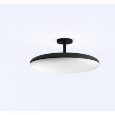 Ceiling fans lighting the home depot canada wood finishes brown um tan progress 52 in bratenahl collection brushed nickel fan. Philips Hue Cher Ceiling Lamp Semi Flush Black The Home Depot Canada