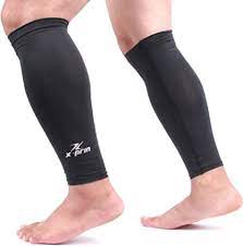 X Prin Xprin Calf Compression Sleeve Sports Unisex Leg Ankle Sun Protection One Pair In 2021 Compression Calf Sleeves Calf Compression Compression Sleeves