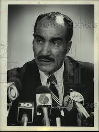 1981 Press Photo New York Secretary of State Basil Patterson in Albany