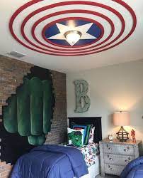 Superhero Bedroom Ideas Marvel Bedroom Marvel Room Boy Bedroom Design