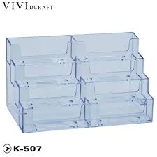 Find business card organizers, cases, stands, and more business card accessories. Buy Vividcraft Desk Accessories Transparent Acrylic Counter Top Display Stand Photo Holder Business Card Holders Desk Stand Jxj1458 Cicig