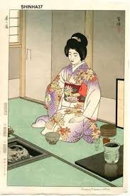 kasamatsu shiro tea ceremony japanese art open database japanese woodblock printing japanese art japanese tea ceremony