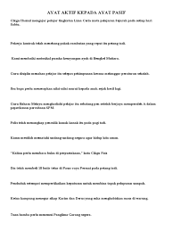 Ayat ini mengandungi kata kerja tanpa awalan atau kata kerja yang tukarkan ayat aktif berikut kepada ayat pasif'. Ayat Aktif Kepada Ayat Pasif