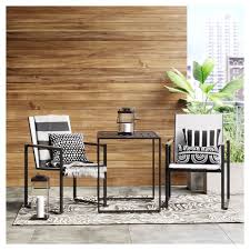 Henning 3pc Patio Bistro Set Off White Project 62 In 2020 Patio Furniture Collection Patio Furniture Sets Outdoor Bistro Set