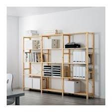 Ikea Ivar 3 Section Shelving Unit Untreated Solid Pine Is A Durable Natural Material That Can Be Painted Oiled Ikea Shelving Unit Ikea Ivar Shelving Unit