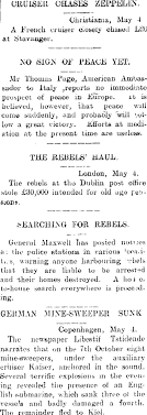 Get service details, leave condolence messages or send flowers in memory of a loved one in kiel, wisconsin. Papers Past Newspapers Horowhenua Chronicle 5 May 1916 Latest War News