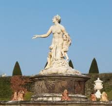 Panorama des latona brunnens im garten von versailles in frankreich. Schloss Versailles