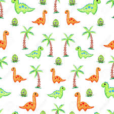 Wallpaper for kid room cartoon galaxy fantasy wallpaper designs for. Dinosaurs Cartoon For Kids Seamless Pattern Hand Drawing Design For Fabrics Textiles Wallpaper For Children S Bedrooms Stock Photo Picture And Royalty Free Image Image 151634365