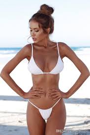 Costume da bagno bianco coralli rossi. Acquista Bikini 2021 Costume Da Bagno Costume Da Bagno Costumi Da Bagno Donna Bendaggio Sexy Bianco Bianco Bikini Brasiliano Set Con Pad Beach Wear Abiti Da Bagno Bikini A 7 36 Dal
