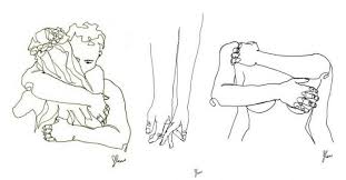 Structure tubulaire formant un couple, avec deux pieds d'ancrage. Dessin De Deux Mains Couple Avec Leger Trait Rouge Dessin De Deux Mains Couple Avec Leger Trait Rouge Foreva Eternity