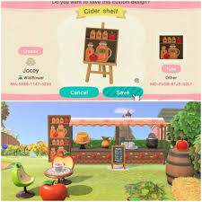 Apple Cider Shelf Animal Crossing Animal Crossing Qr Animal Crossing Game