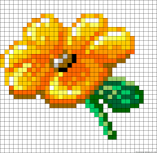 Free stitching pattern creator and generator. A45256 Friendship Bracelets Net Cross Stitch Flowers Perler Beads Perler Bead Patterns