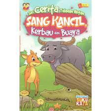 Di mana daging itu? jawab buaya dengan raut wajah buasnya. Siri Buku Cerita Siri Cerita Telada Hutan Sang Kancil 12 Tajuk Shopee Malaysia