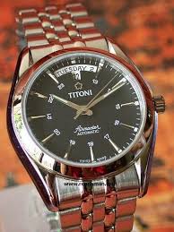 Vintage titoni airmaster 21j winding swiss men's working wrist watch rare. Titoni Airmaster Automatic This Is A Current Model Titoni Not Bad For Under 400 00 Products Watches Clocks Watches Rolex Watches Clock