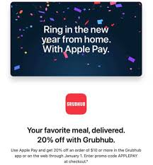 Don't forget to apply the unlocking company vouchers at the checkout to get a discount on the full price. Apple Pay Promo Offers 20 Off Grubhub Purchase Of 10 Or More Macrumors