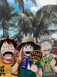 Fondos de pantalla monocromo anime cabello negro demonio una. Asta X Deku X Luffy Anime Trebol Negro Mha Una Pieza Otaku Weeb Fondo De Pantalla Movil Hd Peakpx