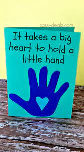 Do this for your toddler. Meaningful Kid S Handprint Father S Day Card Crafty Morning Fathers Day Crafts Fathers Day Art Father S Day Activities
