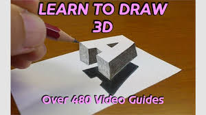You will need a pencil for drawing, ruler or squads, erase or in order to draw a 3d drawing, it is necessary to first make a grid in perspective, exactly as i leave it in the image. Buy Learn To Draw 3d Microsoft Store