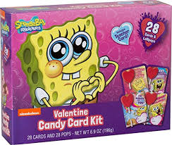 Free shipping on orders over $25 shipped by amazon. Nickelodeon Spongebob Squarepants Valentine S Day Card Exchange Kit With Lollipops 28 Count Buy Online In Antigua And Barbuda At Antigua Desertcart Com Productid 38557453