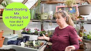 The standard ratio is half coir and half soil. Seed Starting Mix Vs Potting Soil The Results Youtube