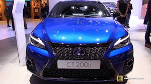 And the smallest lexus feels secure and predictable enough in corners, with adequately smooth and weighted steering. 2018 Lexus Ct200h F Sport At 2017 Frankfurt Motor Show