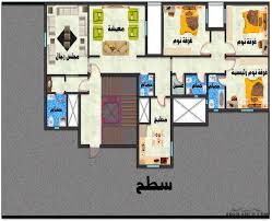 تصاميم عمارة سكنية نمط سعودي طايقين و ملحق 5 شقق Arab Arch