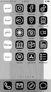 Black Script Font Categories 10 Ios 14 App Icons For Iphone Etsy In 2021 App Icon Iphone Photo App Ios Icon